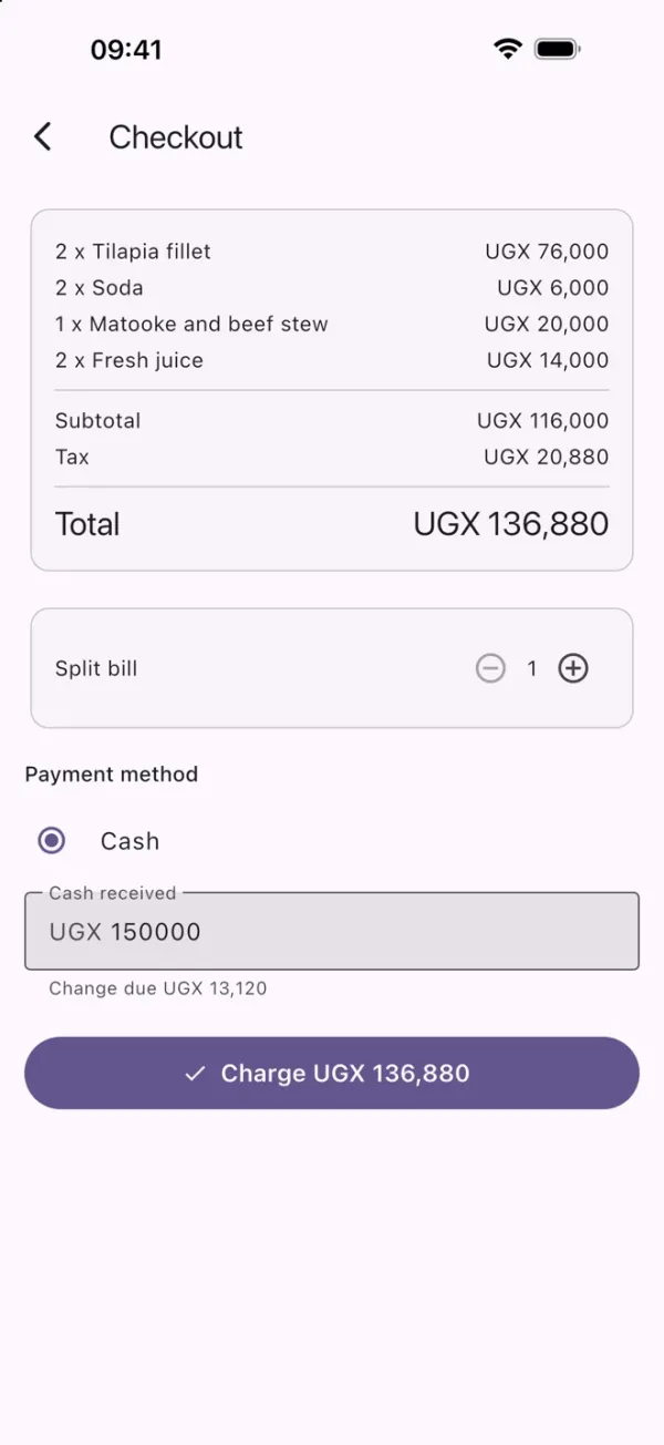 NextraPOS checkout